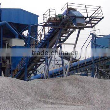 Whole set high efficiency complete stone crushing plant aggregate plant