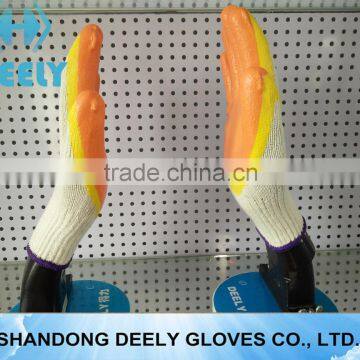 Latex Garden Gloves Double Gum Dipping Latex Glove photo-3