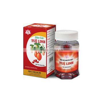 Gac fruit oil capsules-Improve eyesight, anti cancer, anti aging