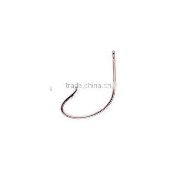 High carbon steel fishing hooks multi color multi size treble hooks