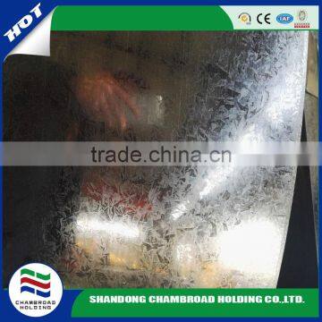 Civil Building Material Hot Dipped Galvanized Gi/gl Steel Sheet Coil Regular Spangle