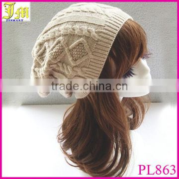 2014 New Fashion Unisex Women Men Beanie Hat Winter Crochet Knitted Caps Wholesale