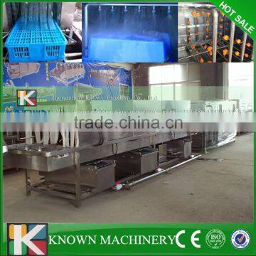 Customized trays cleaning machine plastic basket washer