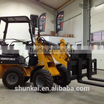 Hot selling Eur III engine 800kg capacity mini loader