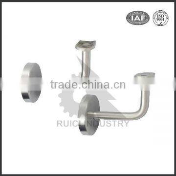 Investment casting and cnc machining stainless steel handrail bracket