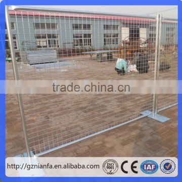 Belgium outdoor hot sale HDG Surface 2mx3.5m welded temporary fences (Guangzhou Factory)