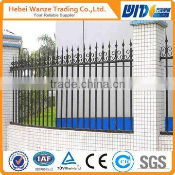 ornamental wire fence or wrought iron fence