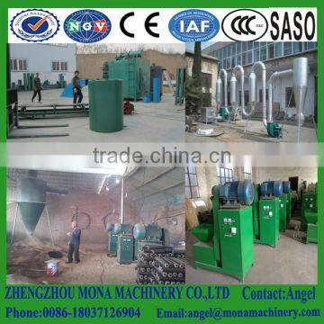 Sugar crane and nut shells wood sawdust briquettes charcoal making machine