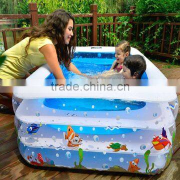 hot selling frame swimming pool Water Sports Pvc Swimming Pool for kids