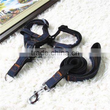 Pet training leash with collar for small dogs