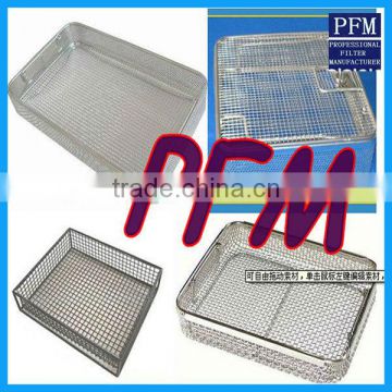 PFM square Stainless Steel Medical Sterilizing Basket