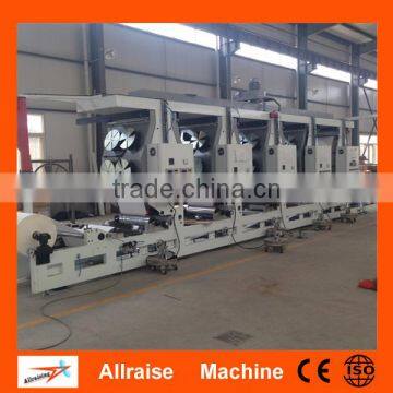 Automatic roll to roll 5 color small gravure printing machine