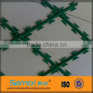 High Quality Cross Plastic Razor Barbed Wire