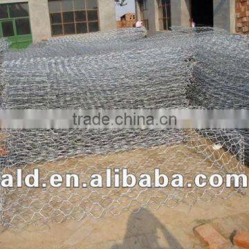 high quality and reasonable price 4x1x1 galvanized gabion box (Factory ISO9001)