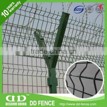 Powder Coated Security Fence / Army Security Iron Fence