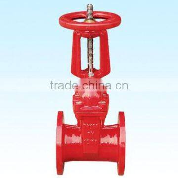 Non rising stem, solid wedge, flange endcast iron gate valve,Casi Iron Ball Valve