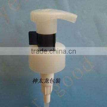 new plastic shampoo pump double wall closure