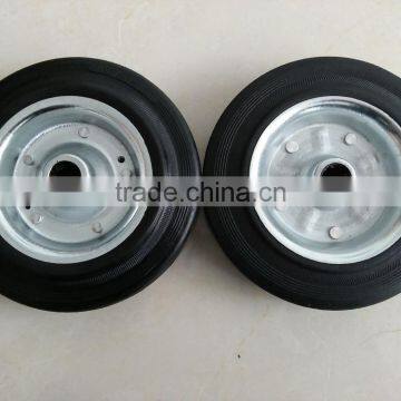 EL-745 8 Inch Solid Rubber Wheel 200x50 photo-3