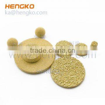 Micron sintered brone brass Water Filter Disc