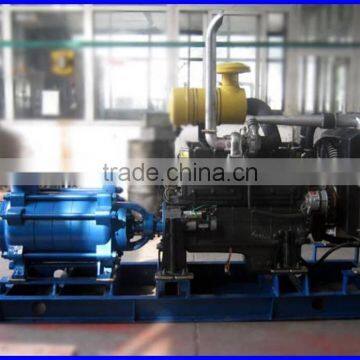 Horizontal Multistage Centrifugal Pump With Diesel Engine