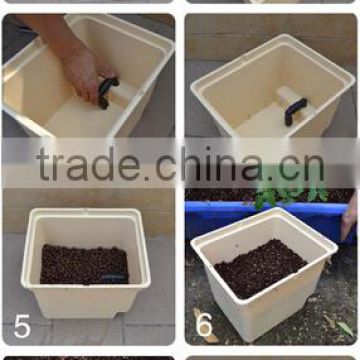 Plastic Aquaponics Bato Buckets for Vegetables