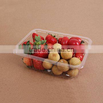 1000ml Rectangular Disposable Clear Fruit Container photo-5