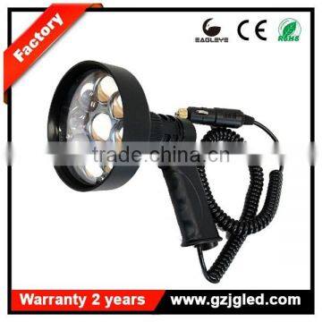 Most Popular 3000 Lumens LED Handheld Vehicle Hunting Spot Torch Camping Work Fishing Light 12V photo-2