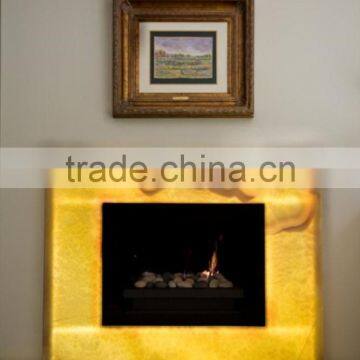 GOOD QUALITY BACKLIT ONYX FIREPLACES photo-3