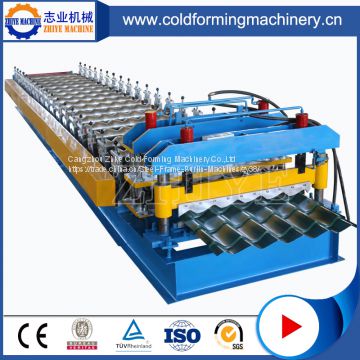 High Efficiency PPGI Glazed Roof Machine