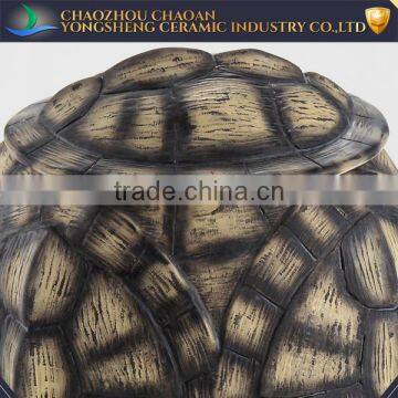 Wholesale Ceramic Turtle Shell Design Cookie Jar photo-2