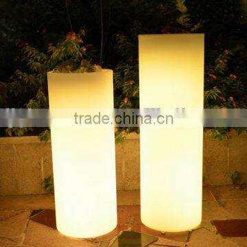 LED Cylindrical Decoration Vase/outdoor Decorative Planter/ Muti-color Changing Led Flower Vase photo-4