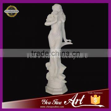 European Graceful the Moon God Statue in Marble photo-2