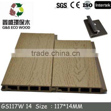 WPC (wood Plastic Composite) Cheap Exterior Wood Wall Panel photo-5