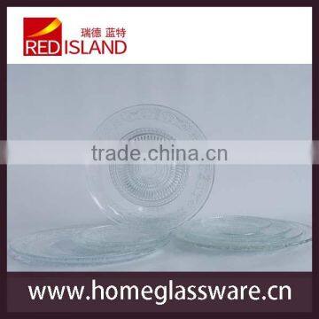 Glass Plate Set for Fruits Salad Cold Dishes photo-3