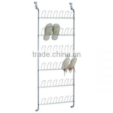 Vivinature door hang metal shoes rack for 36 pairs