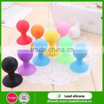 Lady Shoes Shape Silicone Phone Hodler Fashion Girl's High Heel Silicone Phone Holder photo-2