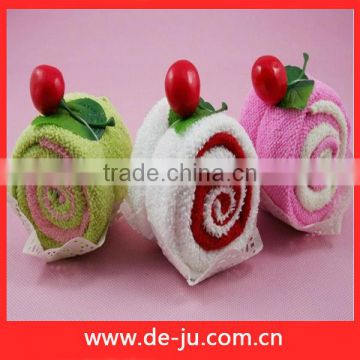 Microfiber Rolling Cherry Two Pieces Cake Towels