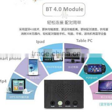 2016 Newest Explosion Hot-selling Pandora's Box Multifunction Bluetooth Stereo Music Speaker Touch LED Lamp Wooden BT Speaker photo-5