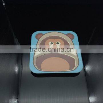 melamine and bamboo fiber plates kids