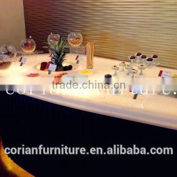 2016 New Design Acrylic Solid Surface Built Hotel Buffet photo-2