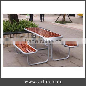 Arlau outdoor patio wooden beer table