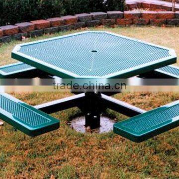 Arlau Outdoor Table Set With Umbrella photo-5