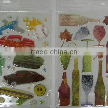 Custom Clear Epoxy Resin Doming Stickers photo-6