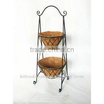 Metal Coconut Plant Holder photo-2