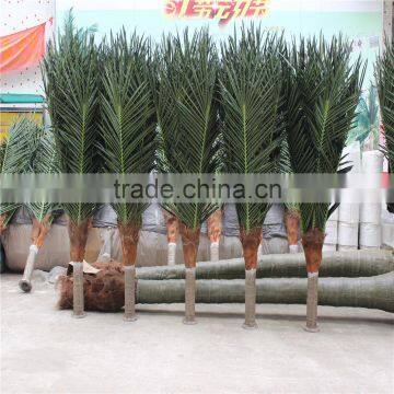 LXY0818092 fake coconut palm leaves roof cheap artificial palm tree leaves and branches