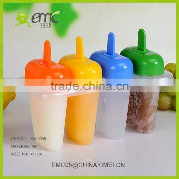 Set of 4pcs Plastic Ice Mold Juice Mold With Cover Ice Making Stools photo-4