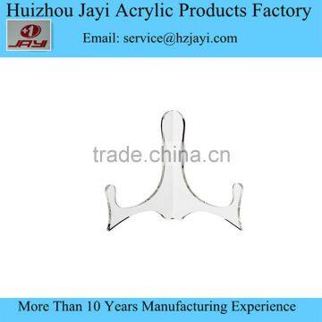 wholesale custom handmade 6 inch Acrylic lucite Plate Stand