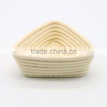 Triangle Rattan Bread Proofing Baskets, Clear Rattan Bannetons photo-3
