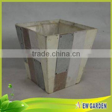 Advanced Materials Unique Sturdy Handmade Wooden Wall Basket photo-6