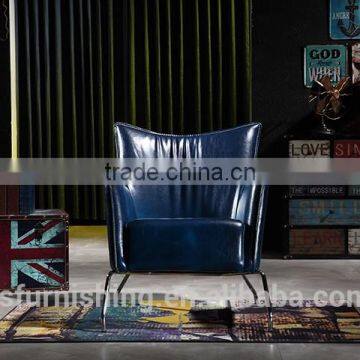 YY008 2016 Latest Modern Single Chair Leisure Chair With Strong Aluminum Foot photo-6